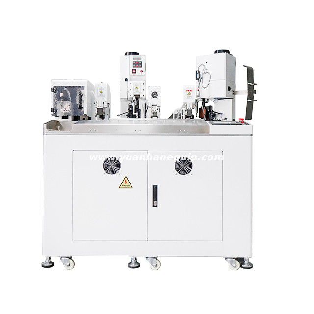 Wire Single End Heat-shrink Tubing Inserting and Terminal Crimping Machine