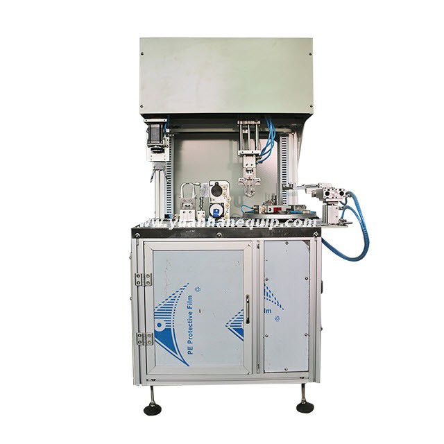 Small 8 Shape Wire Coiling and Bundling Machine