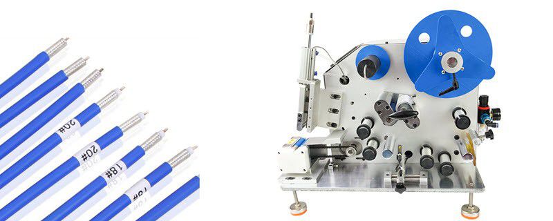 Cable Label Roll-around Machine