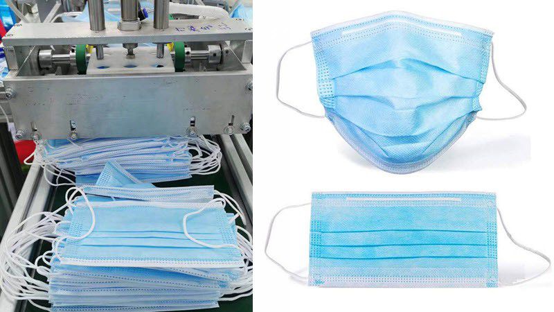 CE FDA Approved Disposable 3Ply Face Mask