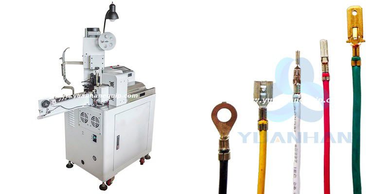 Fully Automatic Single End Wire Terminal Crimping Machine 