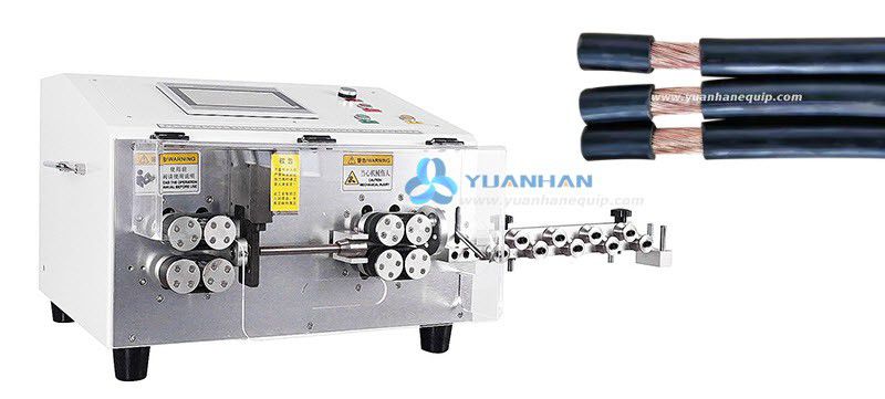 Fully Automatic Wire and Cable Cutting and Stripping Machine