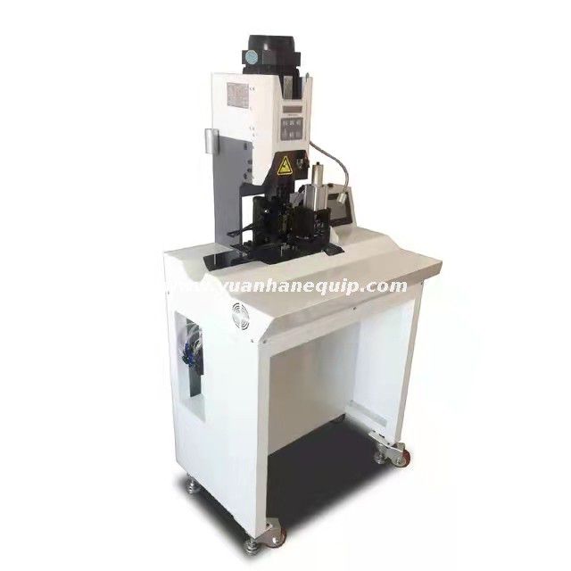 Flat Cable Stripping Splitting and Crimping Machine