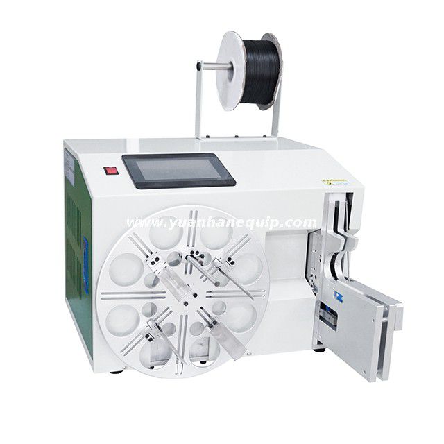 Automatic Cable Coiling and Twisting Tie Machine