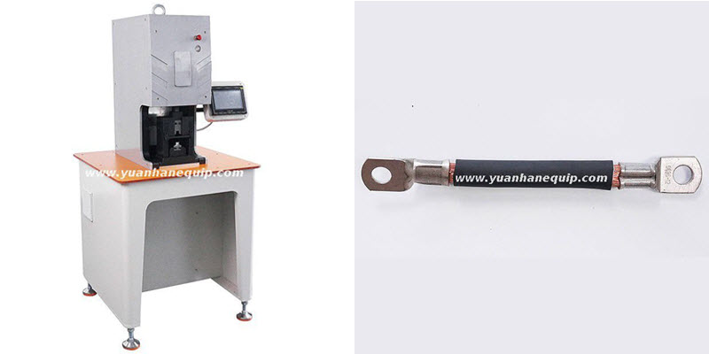 Battery Cable Lugs Crimping Machine 