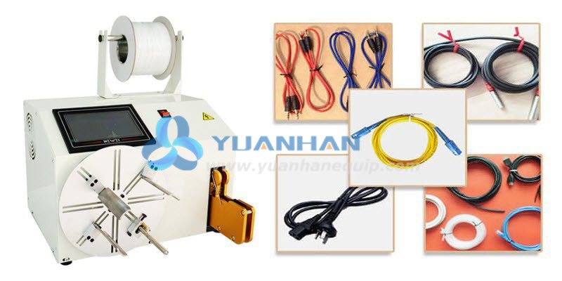 Semi-automatic Cable Coil Winding and Bundling Machine