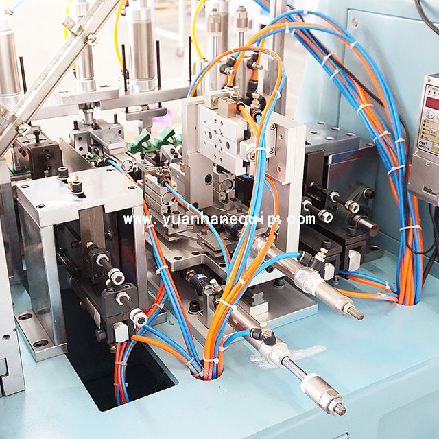 Automatic European Power Cord Plug Riveting Press Machine