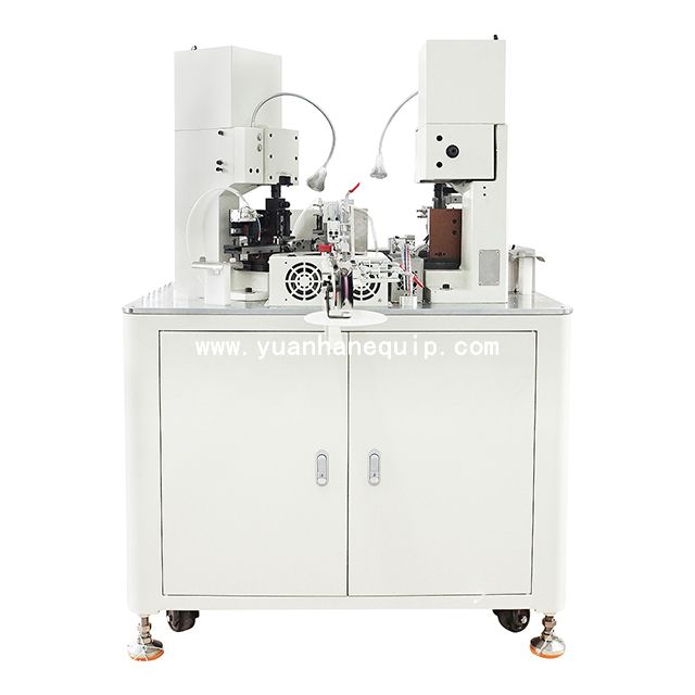 Automatic Dual-End Wire Crimping Machine