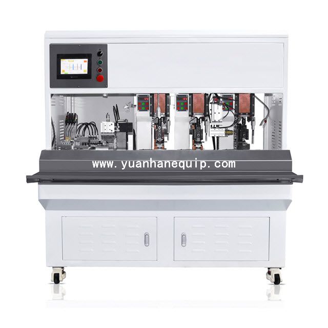 4-core Power Cord Stripping and Crimping Machine