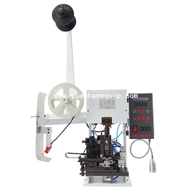 Semi-automatic Cable Stripping and Crimping Machine
