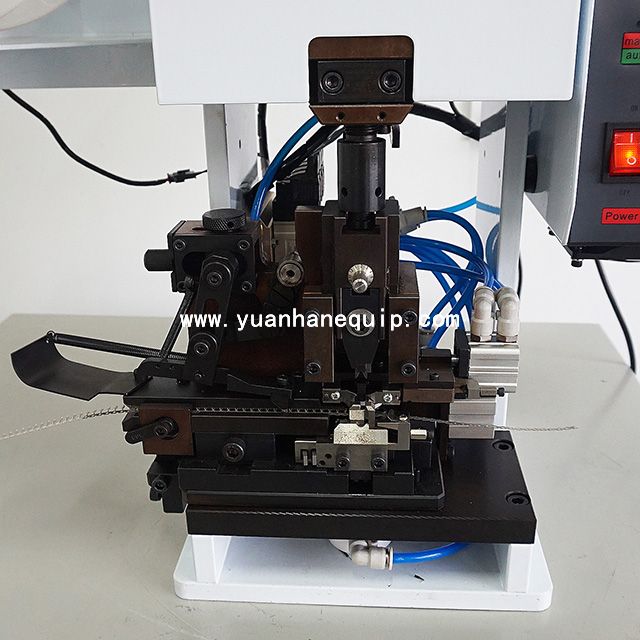 Semi-automatic Cable Stripping and Crimping Machine