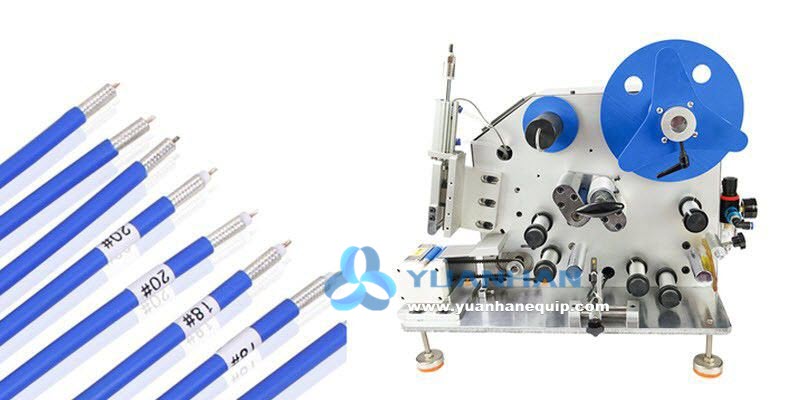 Automatic Label Wrap-around Machine for Wire and Cable 