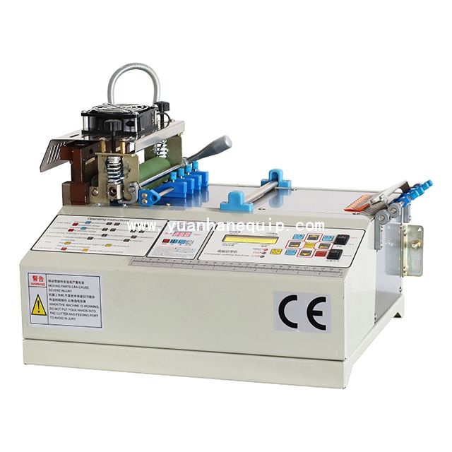 Webbing Cutter, Automatic Hot and Cold Braided Tape Cutting Machine for  Ribbon Elastic Band Webbing Zipper Tape