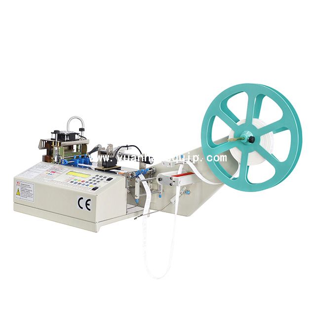 Automatic Clothing Label Cutting Machine with Hot and Cold Knife