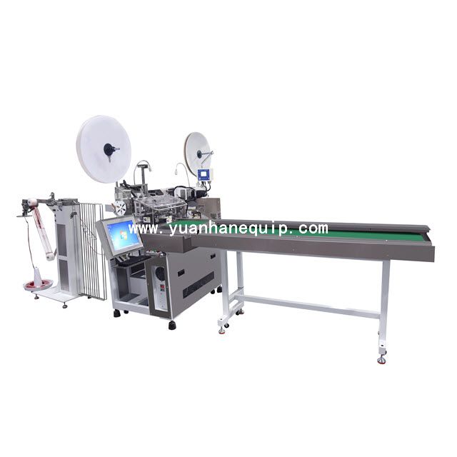 Wire Double-ended Rubber Seals Insertion and Crimping Machine