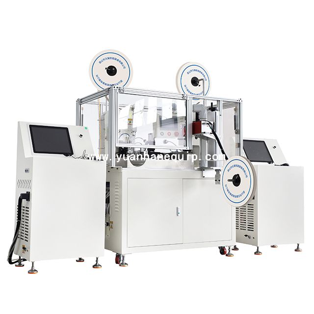 Cable Double-end Crimping and Number Tube Insertion and Laser Marking Machine