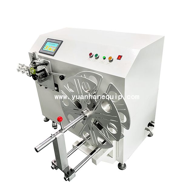 Floor-standing Cable Coiling Machine with Meter Counter