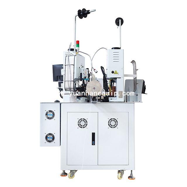 Hot Cutting Stripping and 2-end Crimping Machine