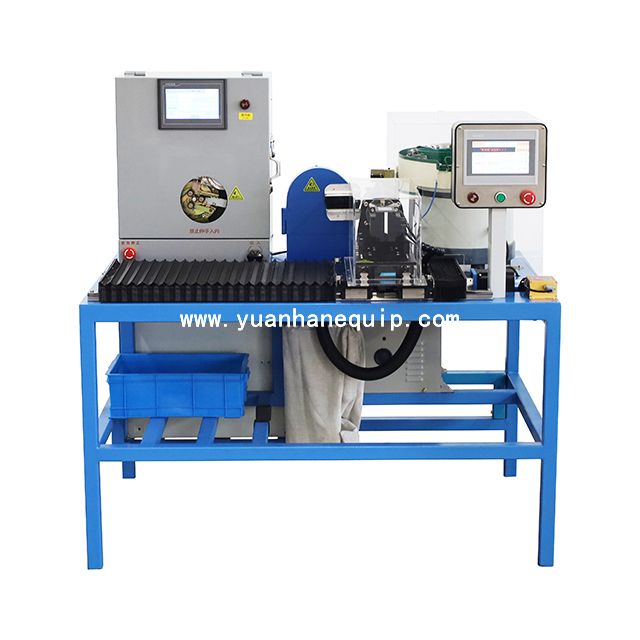 NPT Fittings Cleaning and Teflon PTFE Tape Wrapping Machine