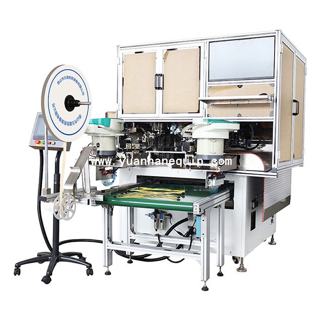 Cable Both Ends Crimping and Housing Inserting Machine