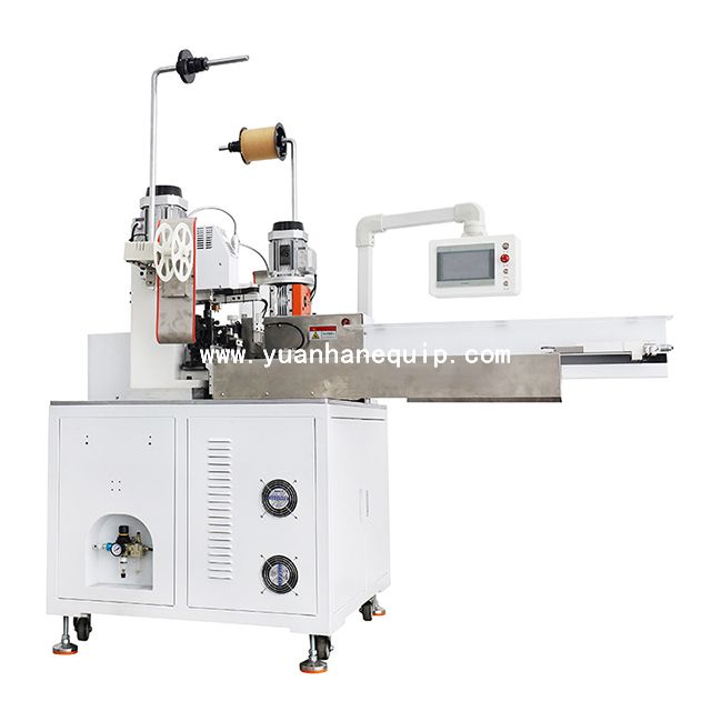 Automatic Flat Cable Double-Side Terminal Crimping Machine