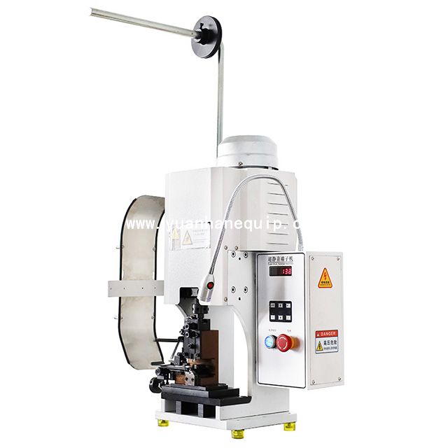 Máquina de crimpagem de cabos semiautomática 2T