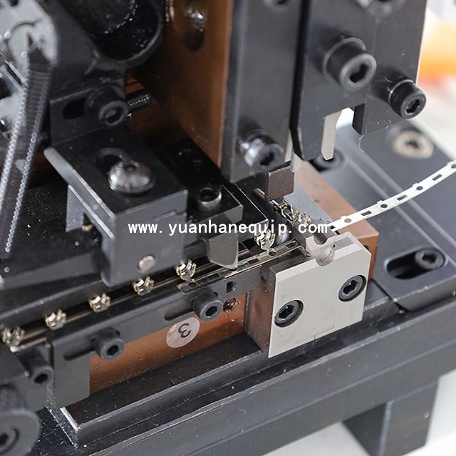 Máquina de crimpagem de cabos semiautomática 2T