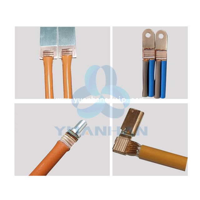 Máquina de emenda ultrassônica de fios para conectores