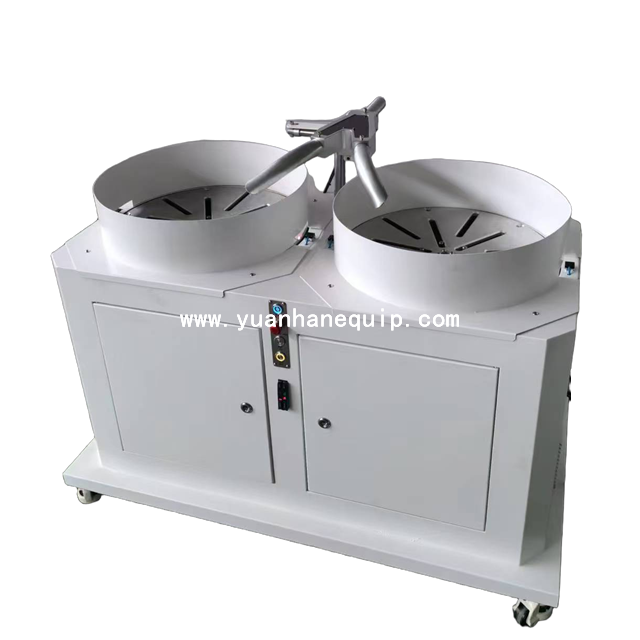 Máquina de bobinado de doble bandeja