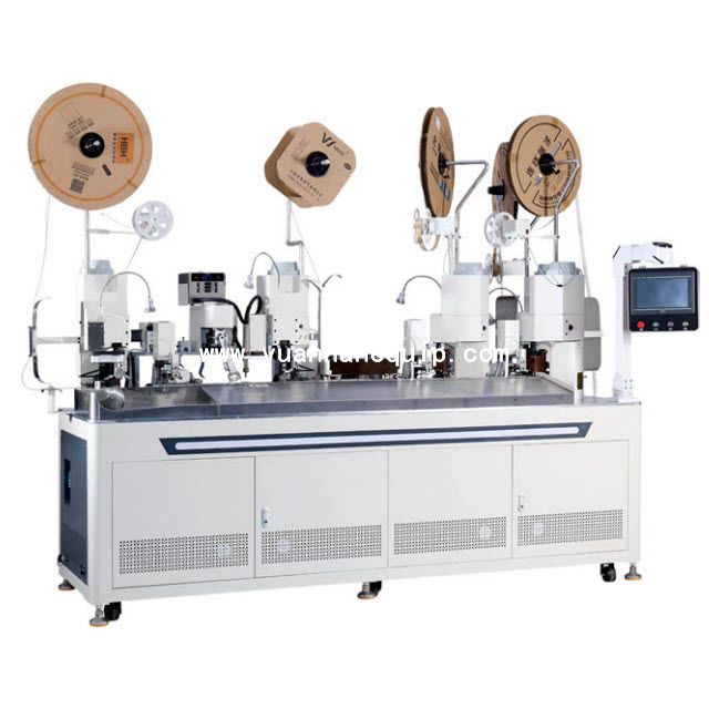 Multiple Wire Twisting and Heat Shrink Tube Inserting Machine