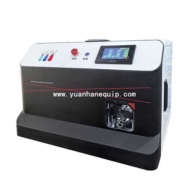 Wire Stripping and Pre-insulated Terminal Crimping Machine