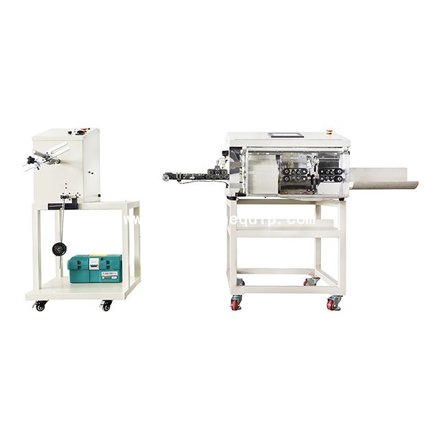 Fully Automatic Short Coaxial Cable Stripping Machine