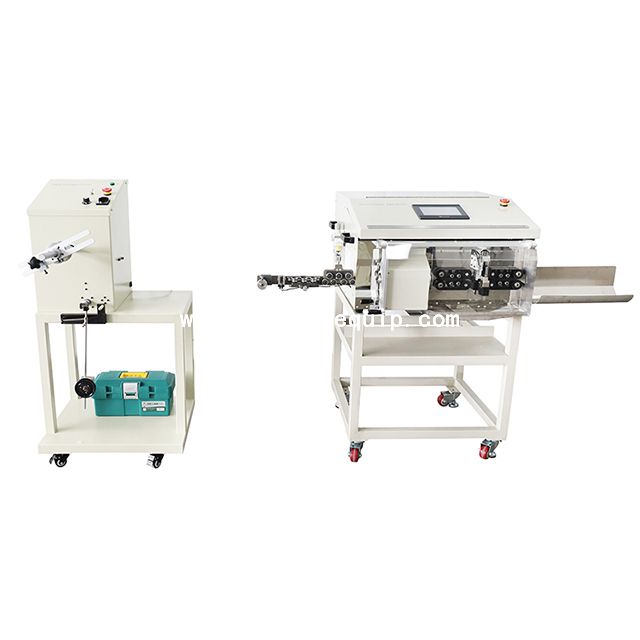 Fully Automatic Short Coaxial Cable Stripping Machine