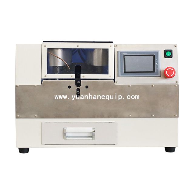 Cable Braids Cutting & Folding Back Machine