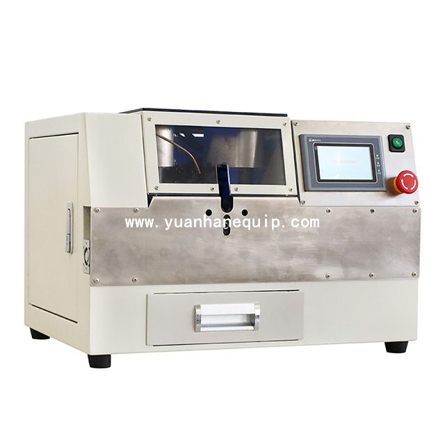 Cable Braids Cutting & Folding Back Machine