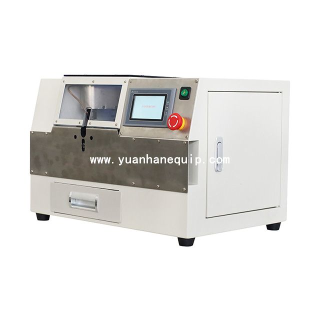 Cable Braids Cutting & Folding Back Machine