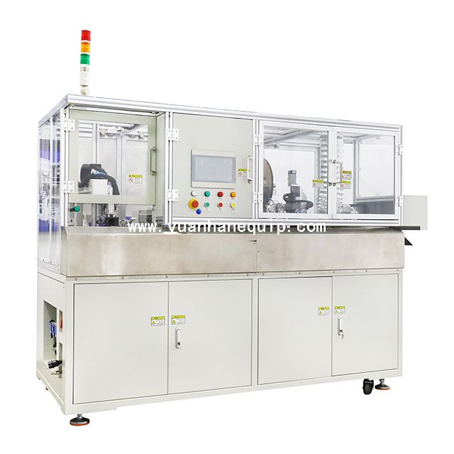 Automatic Wire Shielding Brushing and Twisting Machine