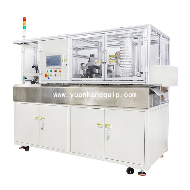 Automatic Wire Shielding Brushing and Twisting Machine