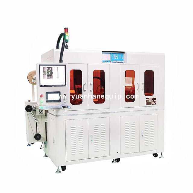 Coax Cable Cutting Stripping Crimping and Soldering Machine