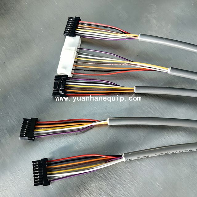 Multi-core Wire Two Sides Shrink Tube Inserting Crimping and Housing Inserting Machine