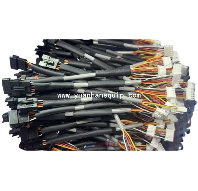 Multi-core Cable Two Sides Heat Shrink Tubing Insertion Terminal Crimping and Housing Insertion Machine