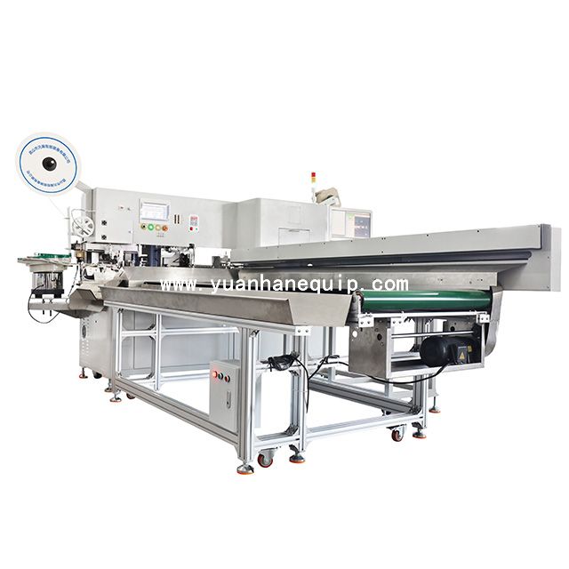 Wire Two Sides Crimping and One Side Housing Inserting Machine