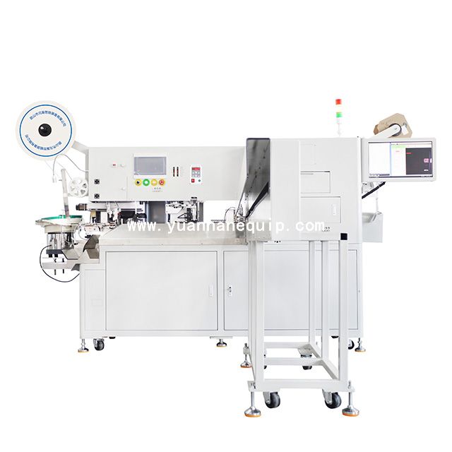 Wire Two Sides Crimping and One Side Housing Inserting Machine