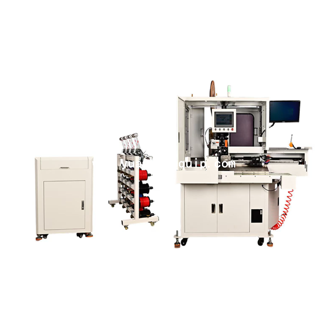 Cable Housing Connector Inserting and Tinning Machine