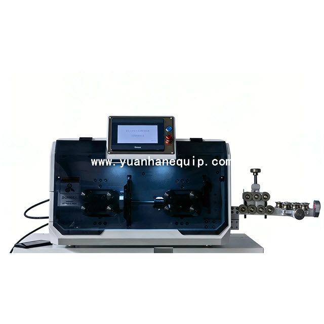 Fully Automatic Wire Cutting Peeling and Bending Machine