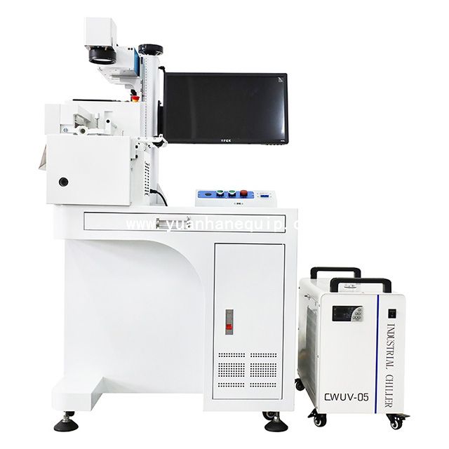 Automatic Tube Cutting and UV Laser Marking Machine