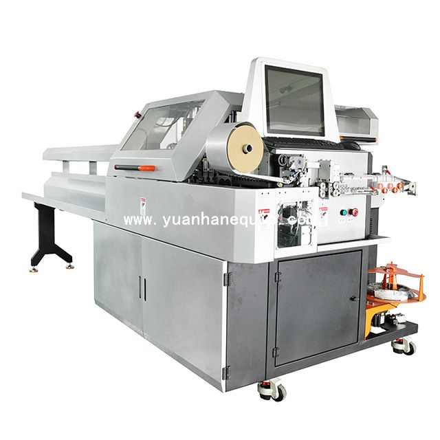 Cable Two Sides Number Tube Insertion and Crimping Machine