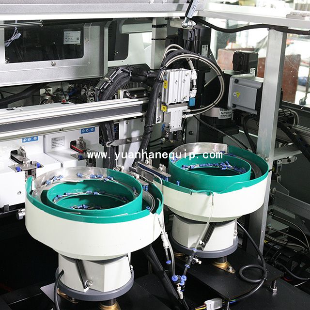 Cable Two Sides Number Tube Insertion and Crimping Machine