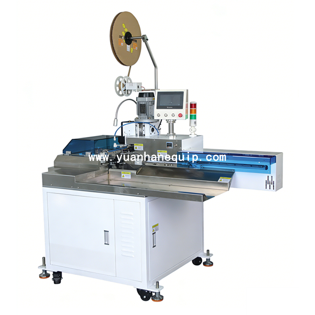 Fully Automatic 5-Wire Single Head Terminal Crimping and Tinning Machine