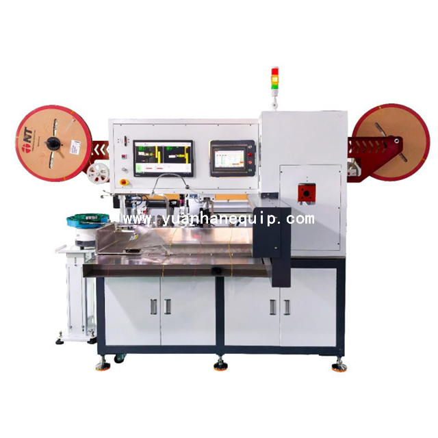 Fully Automatic Double-End Crimping & Single-End Housing Insertion Machine